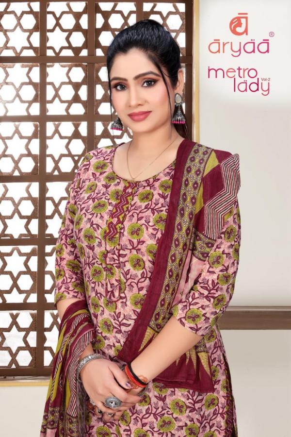 Aryaa Metro Lady Vol-2 – Kurti Pant With Dupatta